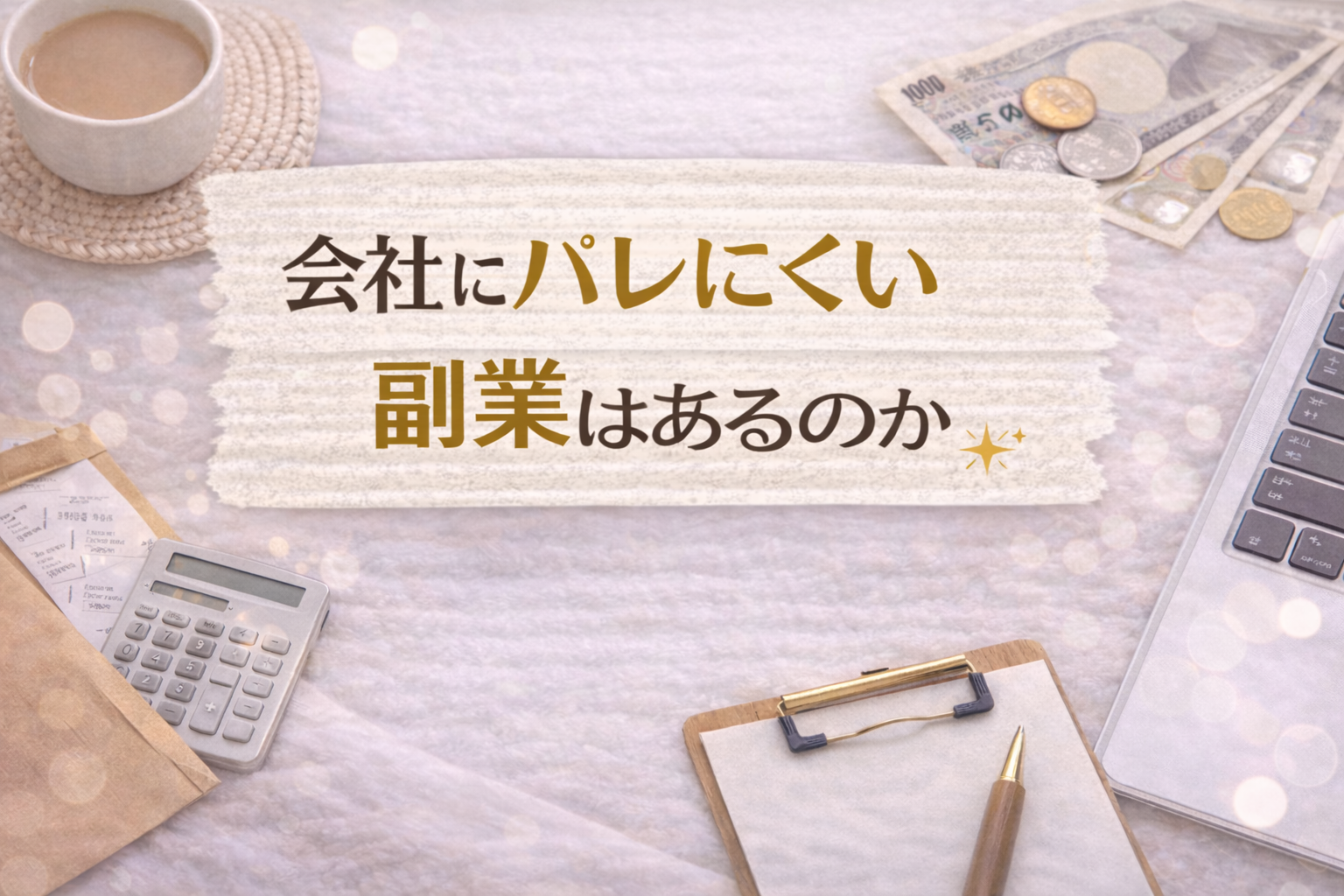 会社にバレにくい副業はあるのか