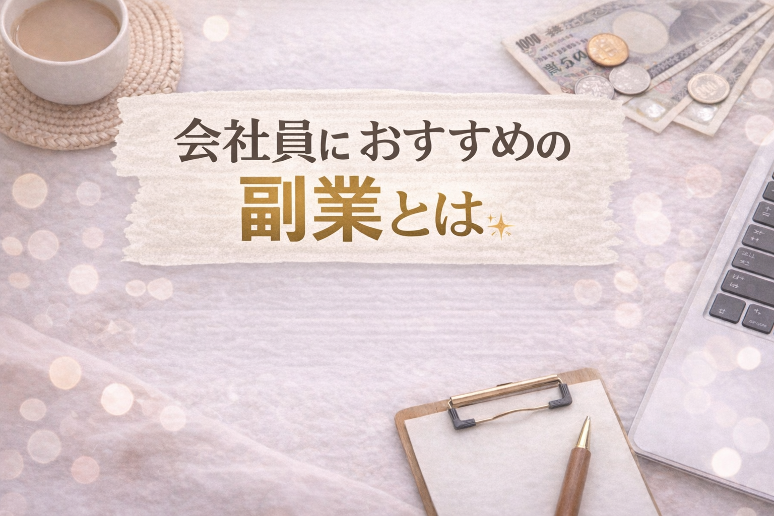 会社員におすすめの副業とは