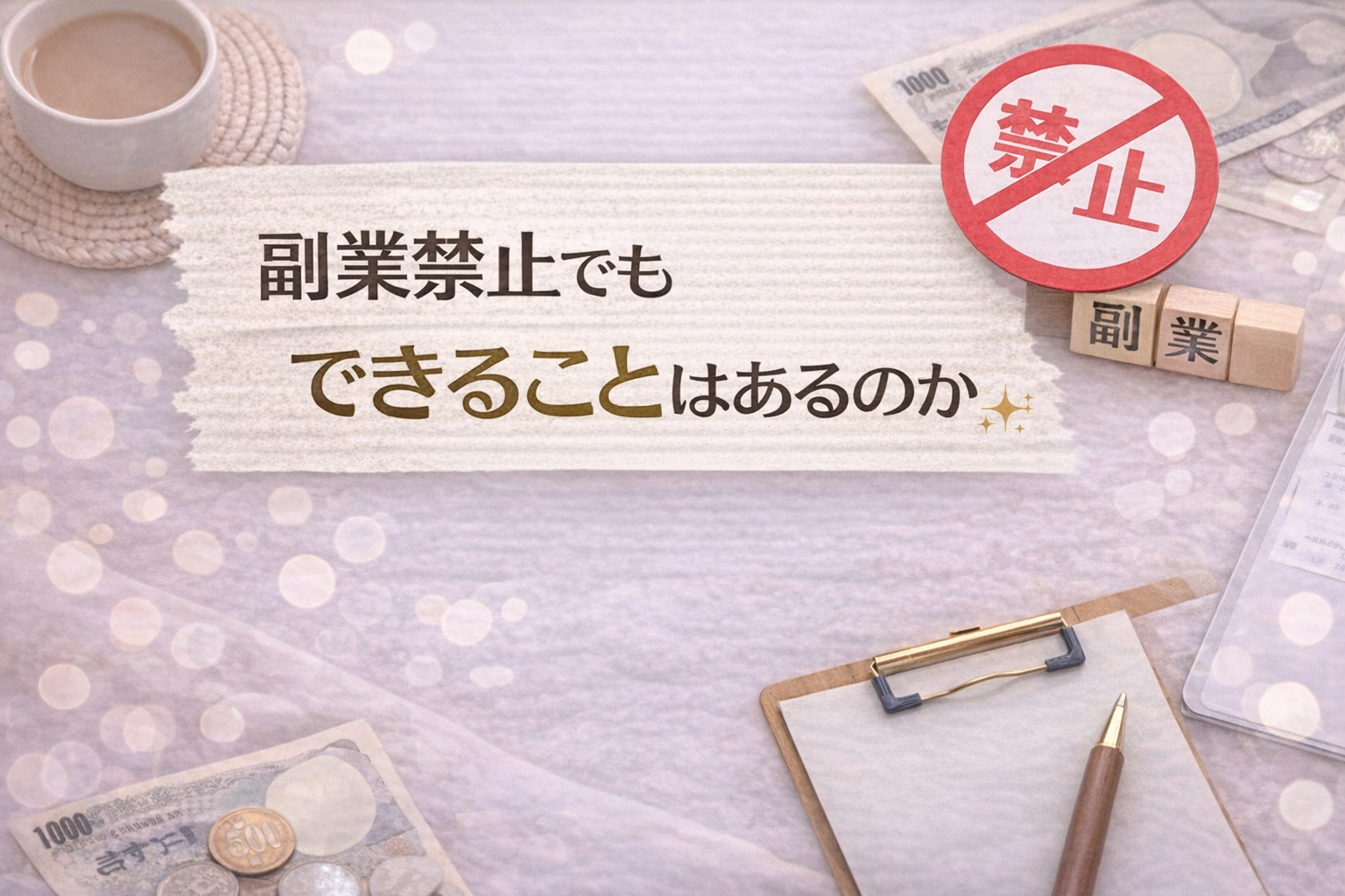 副業禁止でもできることはあるのか